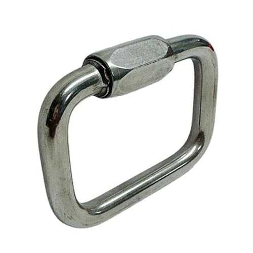 DBMIMPORTERS Stainless Steel T316 Square Quick Link 1/4