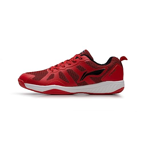 Image of Li-Ning Ultra Max Non-Marking Cushion Badminton Shoe (Red /Black, 11UK)