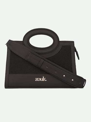 Image of ZOUK Zoe Sling Bag | Stylish Women's Crossbody Bags | Purse | Detachable Strap | Water-Resistant | Trendy Girls Side Bag | Compact & Chic