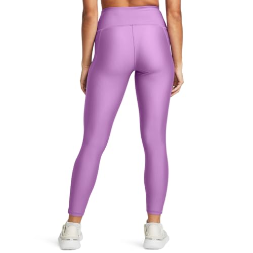 Image of Under Armour Women's HeatGear Armour High Waisted Ankle No-Slip Leggings