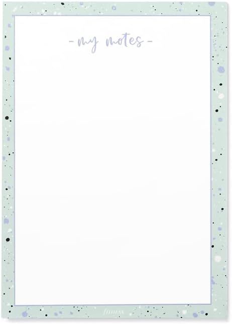 Filofax My Notes A5 Notepad - Expressions,White