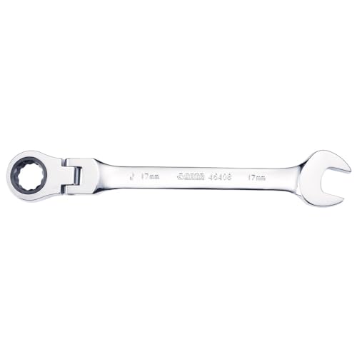 SATA Clé mixte à cliquet articulée, 24 mm, 330 mm ST46414 (cliquet à cliquet flexible)