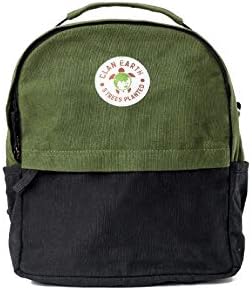CLAN EARTH Olive Green Koala Backpack Travel Backpack Shoulder Bag for Students, School Bag image 2