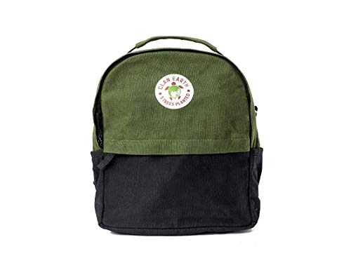 CLAN EARTH Olive Green Koala Backpack Travel Backpack Shoulder Bag for Students, School Bag image 1