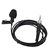 Bewinner Omnidirectional Lavalier Microphone Lightweight Concealed Design for TV Show Hosts Musicians Wireless Transmitter #1