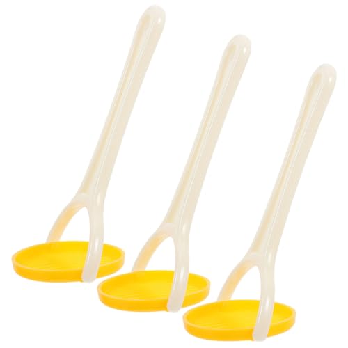 Healifty Herramienta Plegable para Marcar Reina de Apicultura con Mango Giratorio, Jaula de Plástico Portátil para Identificación Segura y Clara de Reinas, Set de 3 Unidades para Manejo