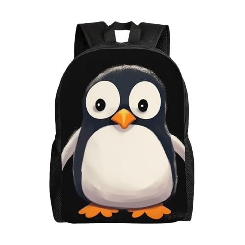Sac à dos voyage imperméable léger ordinateur portable pingouin femme