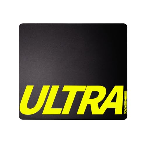 Image of TALONGAMES Glass Gaming Mouse Pad ULTRAPAD, 360x300mm Tempered Glass Mousepad for Esports, Ultra-Smooth Glide, High Precision, Extreme Speed, Durable Non-Slip Base (P1-Black)