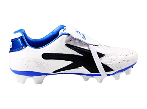 Concord Leather Soccer Cleats Style S132XI Firm Ground White/Blue3