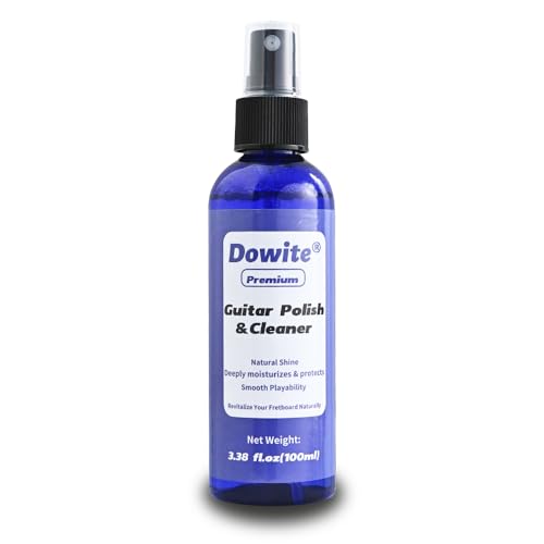Dowite Guitar Polish and Cleaner Spray - 3.53 OZ（100ml） - Fast-Drying, Streak-Free Instrument...