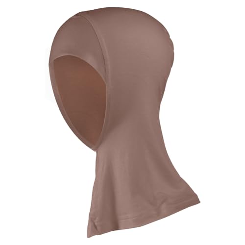 SIQITECHNO 2Pcs Modal Hijab Cap with Chiffon Shawl Muslim Stretchy Full Coverage Caps Hijab Scarves Long Scarf Wrap Scarves4