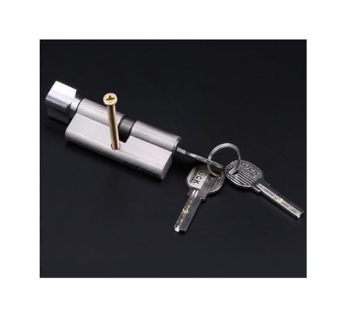 Cerradura de puerta de barril para seguridad de aluminio e interior 6