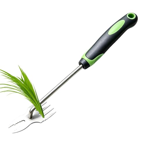 Herramienta Quitapaja - Cultivador De Jardín De Larga Duración - Rastrillo para Paja - para Cultivar Nivelar Césped Gestión De Tierras Hogar Jardín Balcón Plantación Agricultura Al Aire Libre