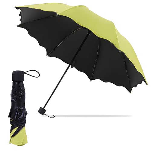 Image of Kraptick Printed Travel Umbrella for Rain, UV, Wind Proof, Water-Proof Umbrella for Men /Women /Boys /Girls /Kids (UMBR-02)