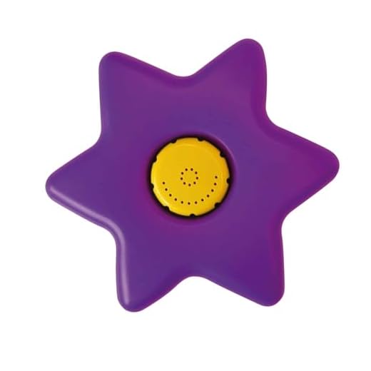 Kokido K737Cbx - Fuente Flotante Para Piscina Diseño Flor Morada Conexión Al Retorno Del Agua Para Depuradoras De Más De 3.000 Litros/Hora Con Regulación De Presión Y Ancla