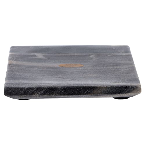 Holyart Squared Natural Stone Plate, 14 cm