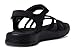 Skechers womens Go Walk Flex - Sunshine Sandal, Black, 9 US