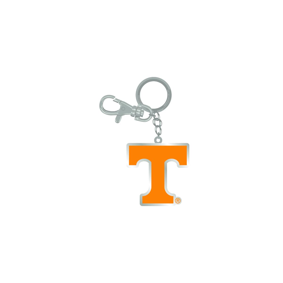 Pro Specialties Group Silver Tennessee Vols Keychain Zamac, Clc College Football/Basketball Ncaa Volunteers Gifts And Merchandise