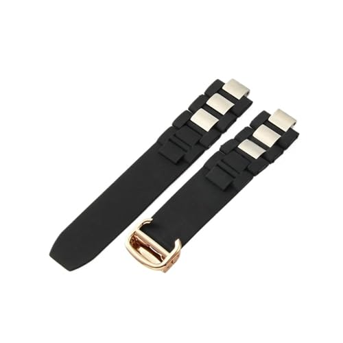 [LYBELIRH] No[XgbvuXbg 20mmx10mm ubNzCgVREHb`oh tH[hobN pEHb``F[ JeBG 21 NmXJtΉ(Black rose gold)