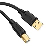 AIYEEN Cable de impresora USB 2.0 de 1, 480 Mbps para impresoras y dispositivos