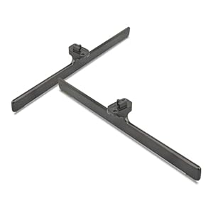 2411-01-L 2411-01-R Base TV-Ständer Beine Ersatz für Hisense 75U6K Smart TV 75 Zoll Klasse U6 Serie Mini-LED QLED 4K UHD Smart Google TV