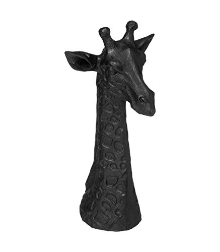 Atmosphera - Objet décoratif Tête de Girafe Safari en résine H 33 cm