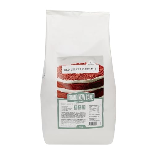BrandNewCake® Mezcla para Pastel Red Velvet 4kg - Fácil y Delicioso