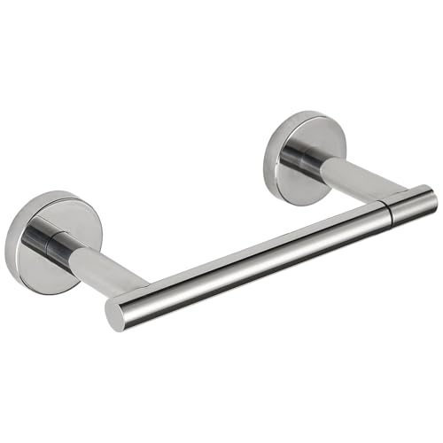 Toilettenpapierhalter, Doppelpfosten, schwenkbarer Taschentuchrollenhalter, Edelstahl, rostfrei, Wandhalterung, TP, große Megarolle, kompatibel für Badezimmer, Gewerbe und Wohnmobil, Chrom