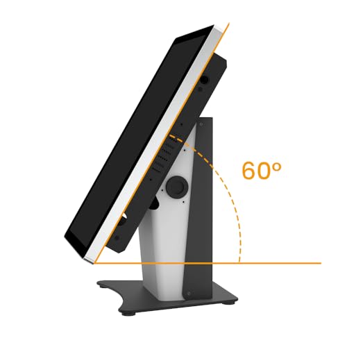 Image of Kiosk VESA Display Stand All Metal for 15.6 inch Screen Monitor - BSC804BW