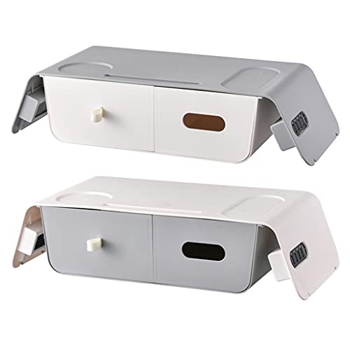 Rangement de bureau sans se pencher support de moniteur HIPS 4 USB - 3