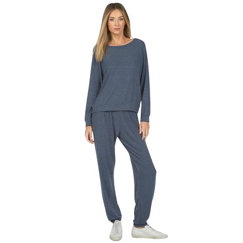 Michael Lauren George Core Womens Sweatpants, Stretchy Waistband, Soft Knit Fabric, Oversized Fit Sweatpants2