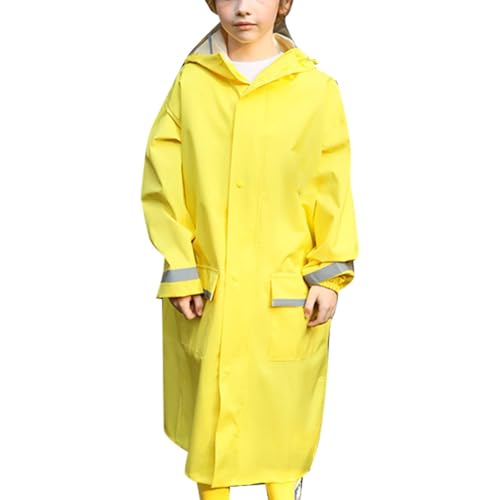 Manteau de pluie léger pour l'école et les sorties en plein air des garçons et filles