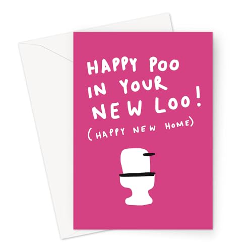 LEMON LOCO (R) ȐVz[J[h Flւ̈ẑ߂łƂ Vj Vzj Jbv Fl Ƒ (Happy Poo in Your Loo Card)