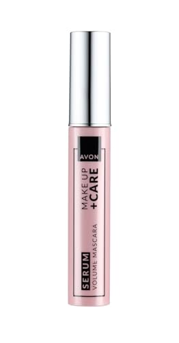 AVON Mascara Volumizzante con Siero Nero Intenso Blackest Black con Acido Ialuronico Burro di Karité e Vitamina B5 Volume e Definizione per Ciglia dall’Aspetto Sano