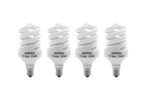 Kippen 1407AK - Confezione 4 pezzi di Lampade a