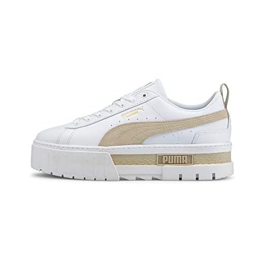 PUMA Mayze LTH Wn's, Zapatillas de Deporte Mujer, White-Peyote, 36 EU