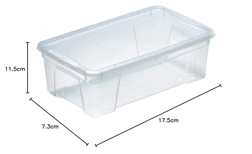 M home K Box Transparent Container, Capacity-0.9 Liter, Each - Image 3