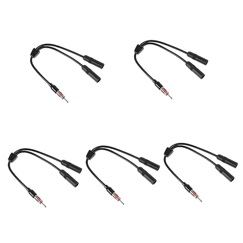 Adaptateur antenne auto mâle vers femelles Hemobllo rallonge de câble stable pour autoradio