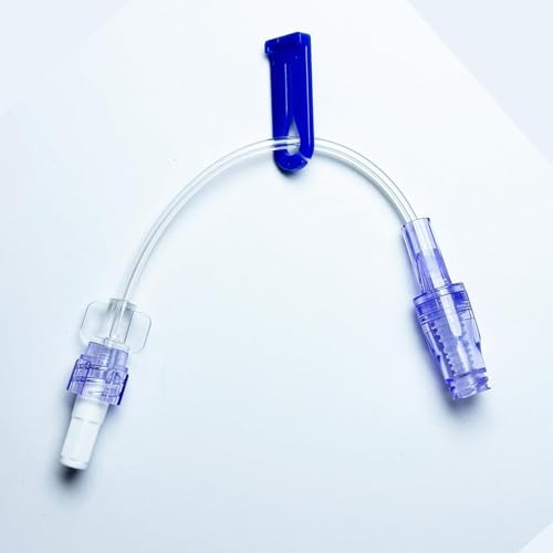25-Pack IV Extension Set with Luer Lock 4-inch Tubing Start Kit