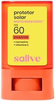 Sallve Protetor Solar em Bastão FPS60 15g