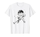 Hockey sur glace Kid Comic Style T-Shirt