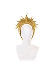 ulesoke Enjin Cosplay Wig Gachiakuta Costume Enjin Wigs Adults Womens Gachiakuta Halloween Outfits Accessories
