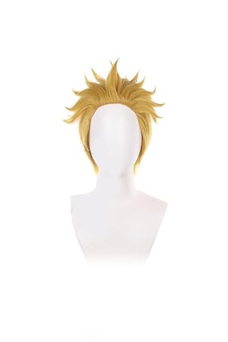 ulesoke Enjin Cosplay Wig Gachiakuta Costume Enjin Wigs Adults Womens Gachiakuta Halloween Outfits Accessories