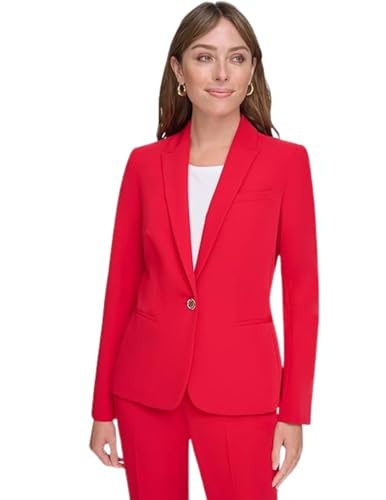 Blazer Tommy Hilfiger femme veste twill un bouton élégante chic