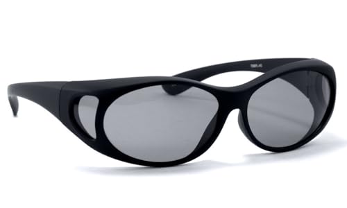 Calabria 7096PL Polarized Fitover Sunglasses Wear Over Prescription Glasses Men Women Fit Over Sunnies Shatterproof Durable