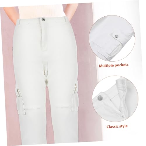 Cargo femmes en toile coton durable avec finitions soignées décontractées - 2
