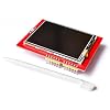 Treedix 2.4 inch TFT LCD Display 240 x 320 Color Touch Screen Module with Touch Pen Compatible with Arduino UNO R3 Mega2560 Due