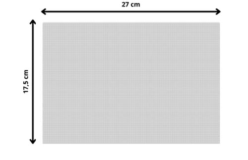 Dörrfolie Antihaft Lebensmittelecht 27x17,5 cm eckig 5er Pack für WMF Dörrautomat und andere Dörrgeräte – Bild 3