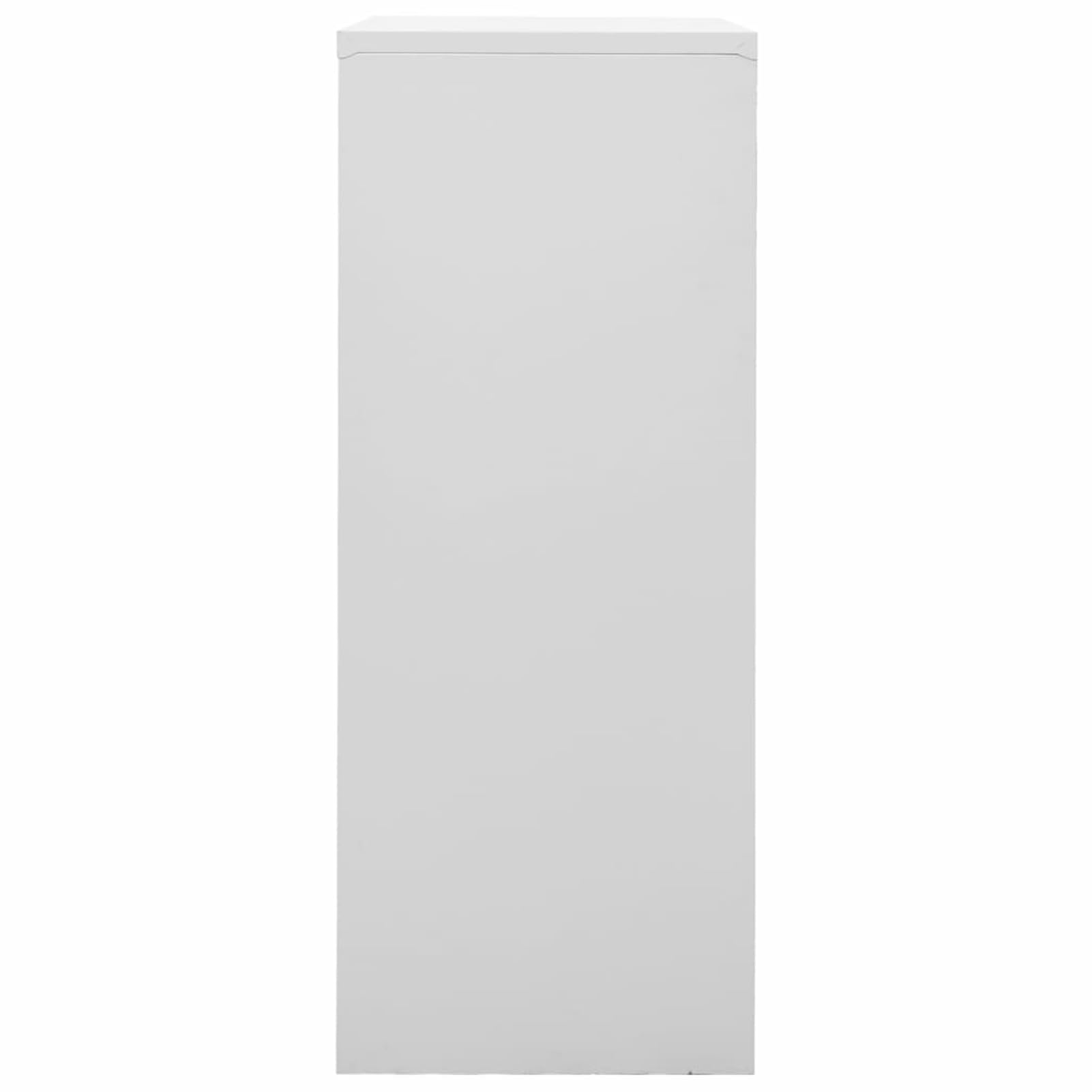 Homgoday Mobile Armadio per Ufficio Grigio Chiaro 90x40x102 cm in Acciaio, Salvaspazio Armadietto da Esterno, Mobili Esterno Balcone per Soggiorno, Ufficio, Camera da Letto, Bagno Decor da Mobili