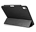 KHOMO iPad Pro 11 Inch Case with Pen Holder - Dual Black Super Slim Cover - Support Pencil Charging